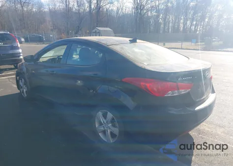 2013 Hyundai Elantra Gls z USA, uszkodzony, nr VIN 5NPDH4AE3DH450410